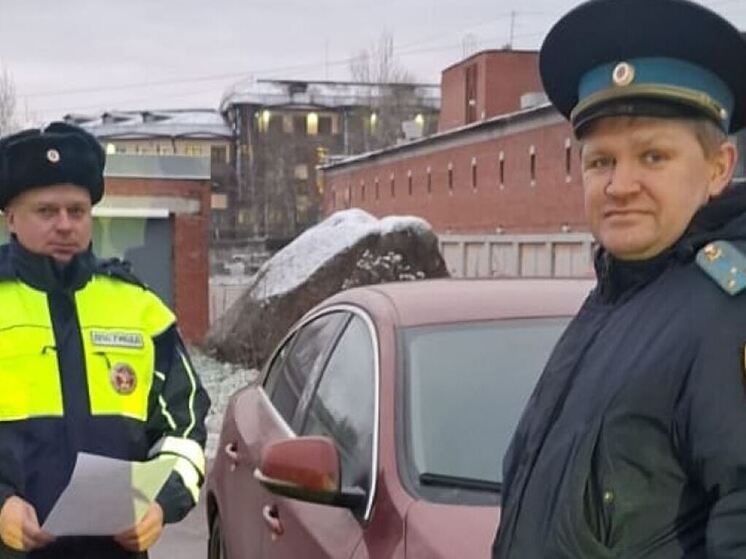 Выборжанин оплатил 84 штрафа ГИБДД, когда его автомобиль описал пристав