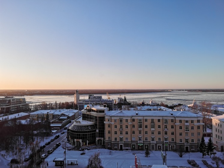 Погода в Архангельской области: мороз и солнце