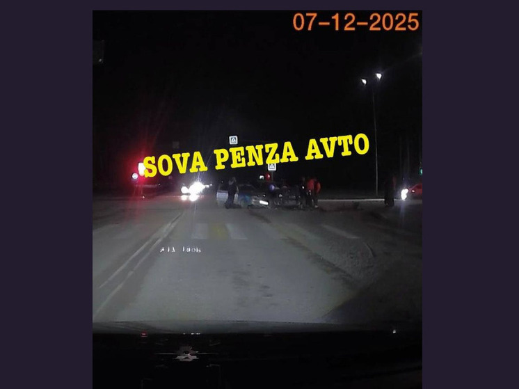 В Засечном столкнулись две легковушки