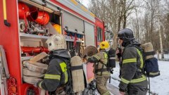 Как прошло пожарно-тактическое занятие на псковской арофирме