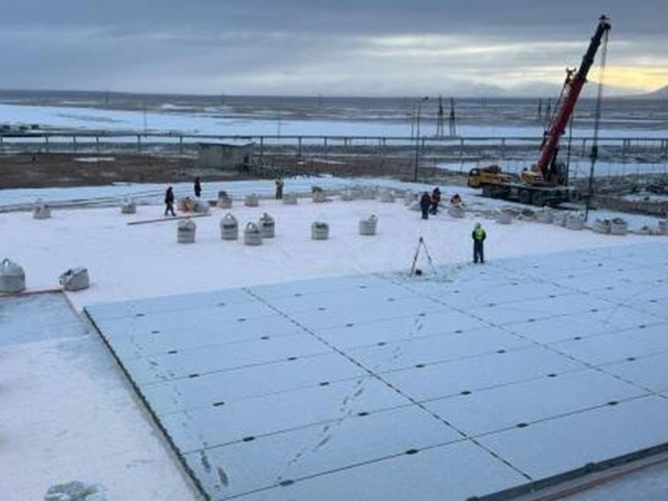 В Певеке началось строительство нового аэровокзального комплекса