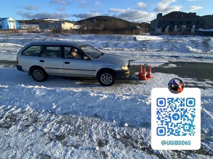 Водитель сбил пешехода в села Ильинское на Сахалине