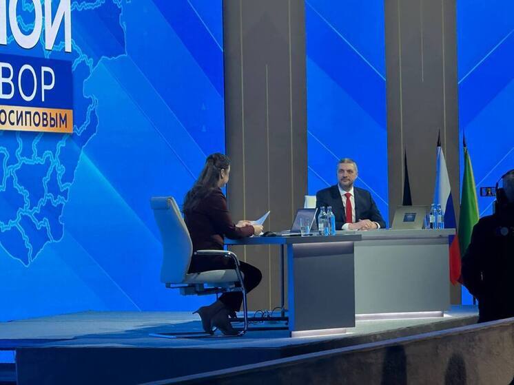 Более 4 часов длился «Прямой разговор» с губернатором Забайкалья