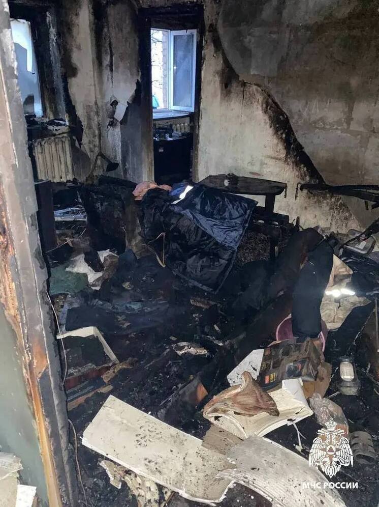 Пожар из-за непотушенной сигареты едва не стоил жизни 58-летнему костромичу