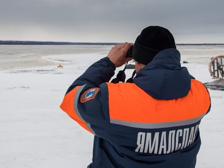 Спасатели на вертолете и вездеходе искали пропавшего в тундре снегоходчика