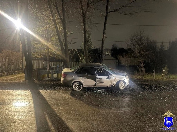 В Кировском районе Самары 21-летний парень влетел в дерево