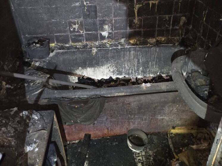 В Пскове при пожаре погибли два человека