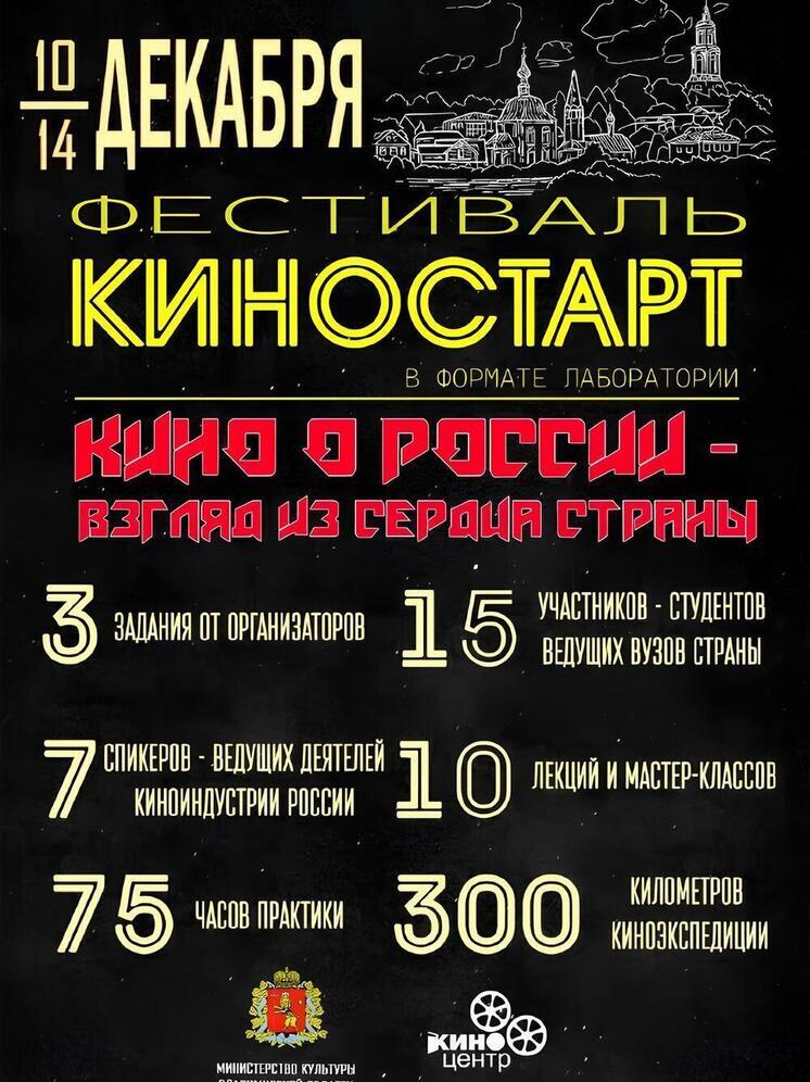 Владимирская область встретит начинающих кинематографистов