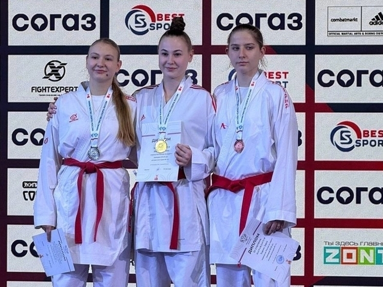 Воронежские каратисты завоевали три медали на Первенстве России в Нижнем Новгороде