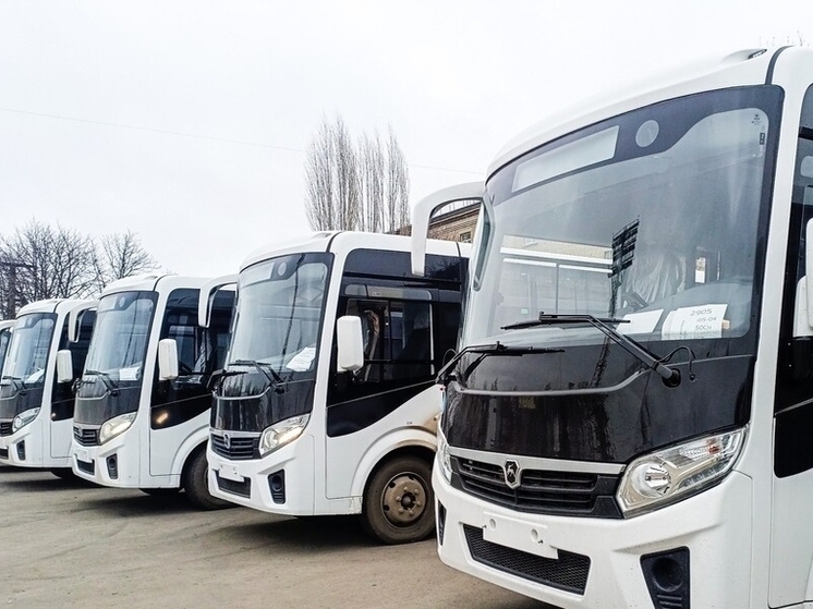 Шестнадцать новых автобусов пополнят автопарк общественного транспорта в трех округах ЛНР