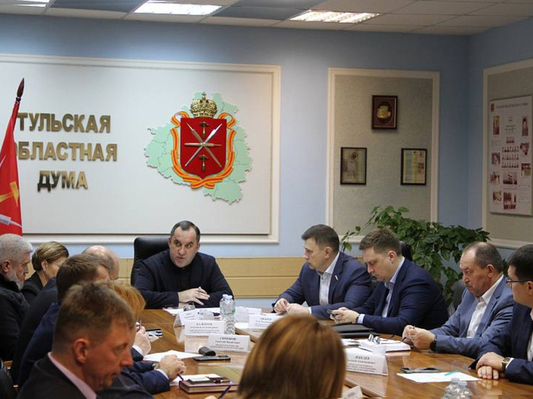 Дубровский провел оперативное совещание Тульской областной Думы