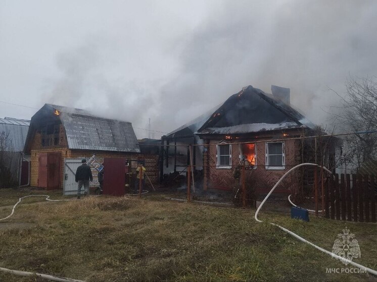 В Волжске мужчина получил ожоги при пожаре