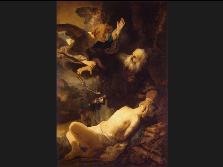 Эрмитаж покажет обновлённое «Жертвоприношение Авраама» Рембрандта