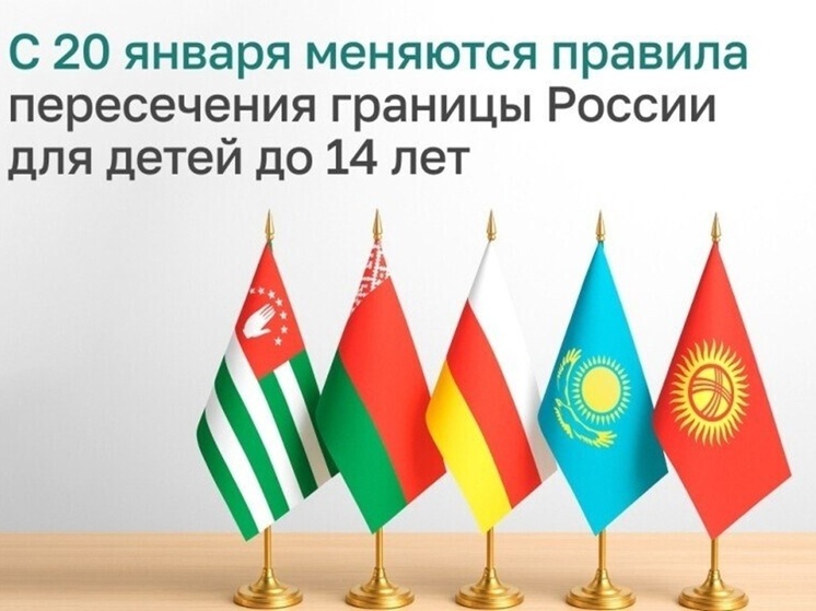 Свидетельства о рождении больше недостаточно: с 20 января вступят новые правила для пересечения границы с детьми