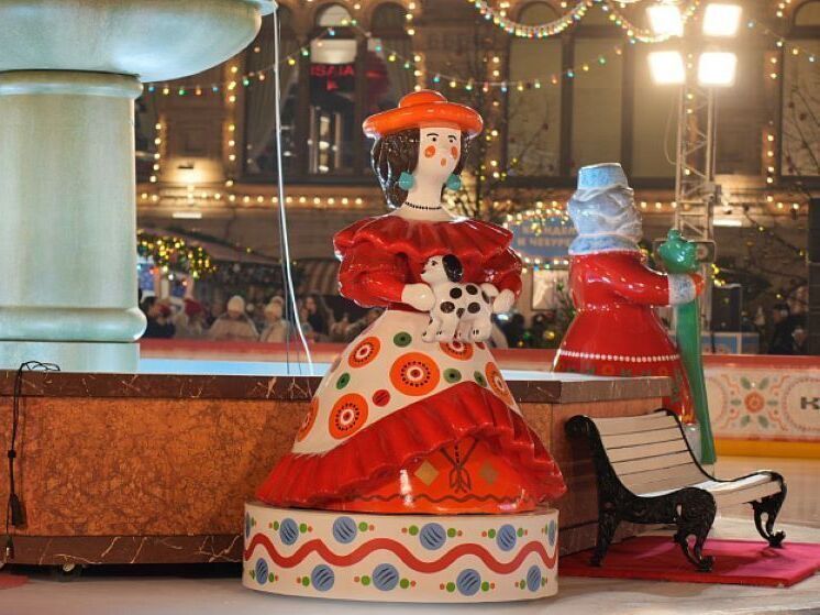 Кировская область задает тренд: дымковская игрушка украсит детские площадки