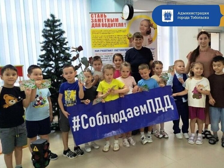 Тобольские автоинспекторы провели урок безопасности для будущих первоклассников