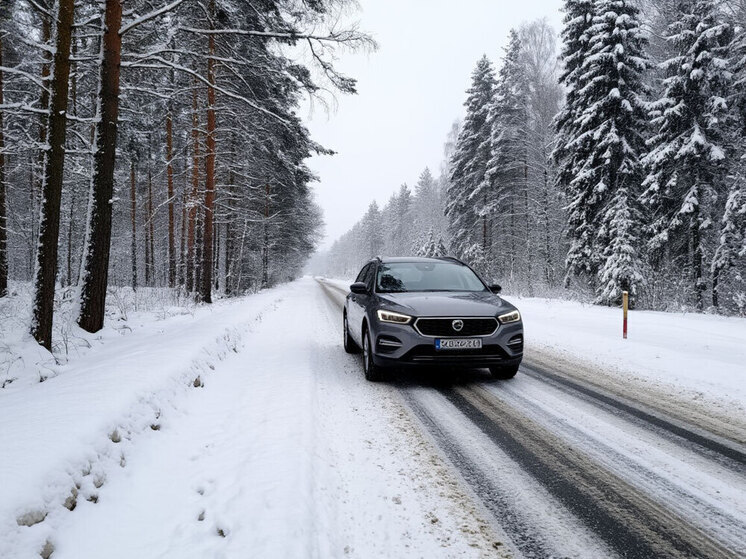 Водителей Ростовской области просят соблюдать осторожность на дорогах из-за снега с дождем