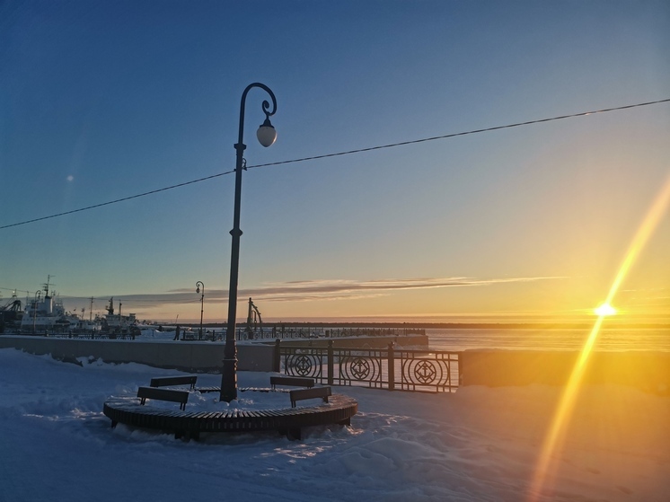 Погода в Архангельской области: снежно и скользко