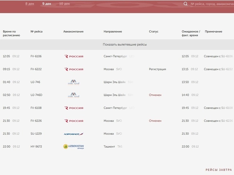 Нижегородский аэропорт закрыт, рейсы переносят и отменяют