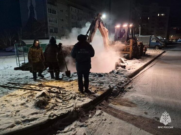 Из-за коммунальной аварии в Башкирии без тепла остались 74 дома, школы и детские сады