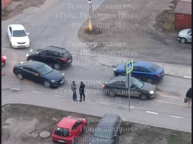 В Туле ДТП на улице Пролетарской привело к заторам