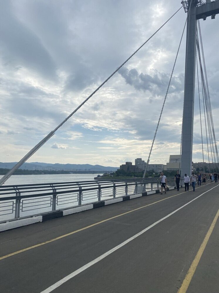 Виноградовский вантовый мост в Красноярске готовят к масштабной реконструкции в 2027 году