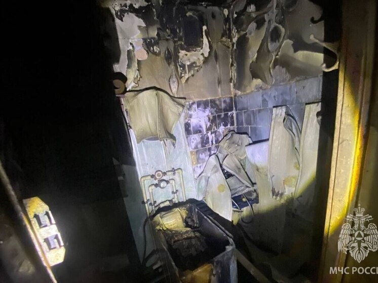 В Иванове в ночь огнеборцы спасли 15 человек из горящей девятиэтажки,