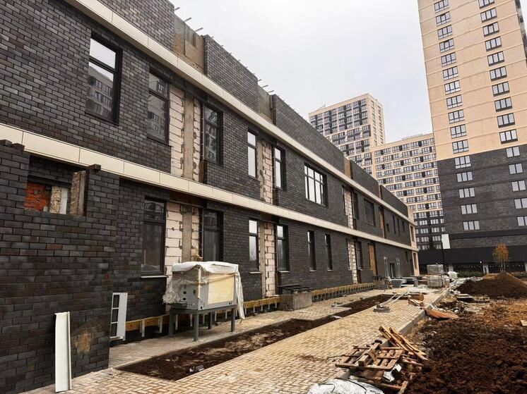 В детском саду на Обрывной в Краснодаре выполнено 78% работ