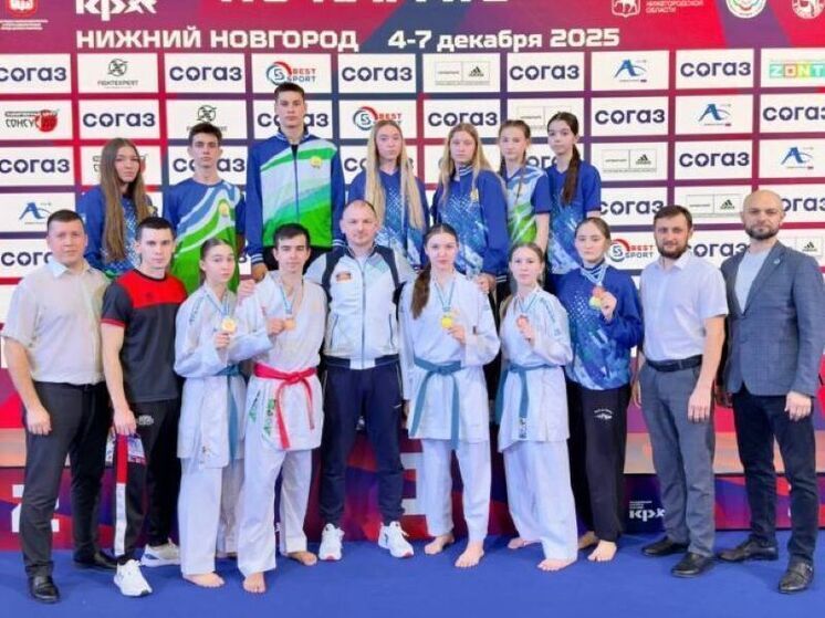 10 медалей завоевали каратисты из Башкирии на первенстве России