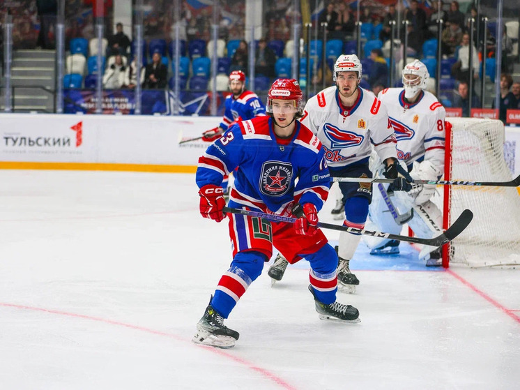 Хоккеист тульского АКМ включен в число лучших в ВХЛ по итогам игровой недели