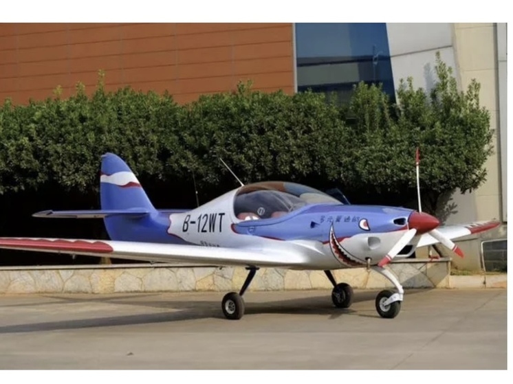 В Новосибирске продают двухместный спортивный самолет из углеродного волокна