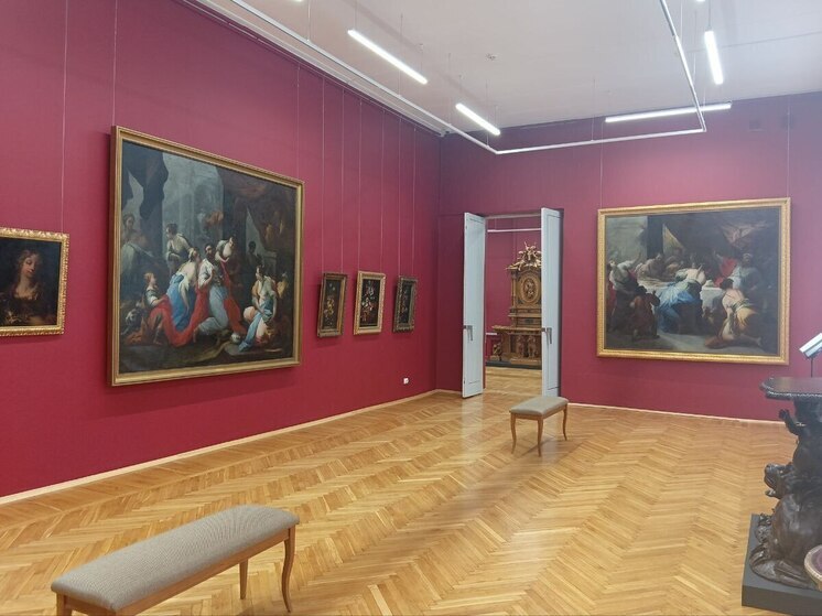 Тульский музей изобразительных искусств открыл обновлённые залы после ремонта