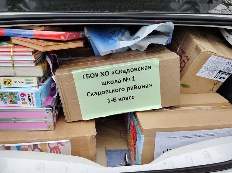 «Коробка храбрости» добралась до больницы Скадовска