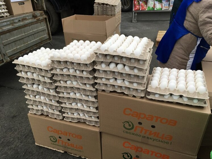 В Саратовской области с начала года выпустили более миллиарда яиц