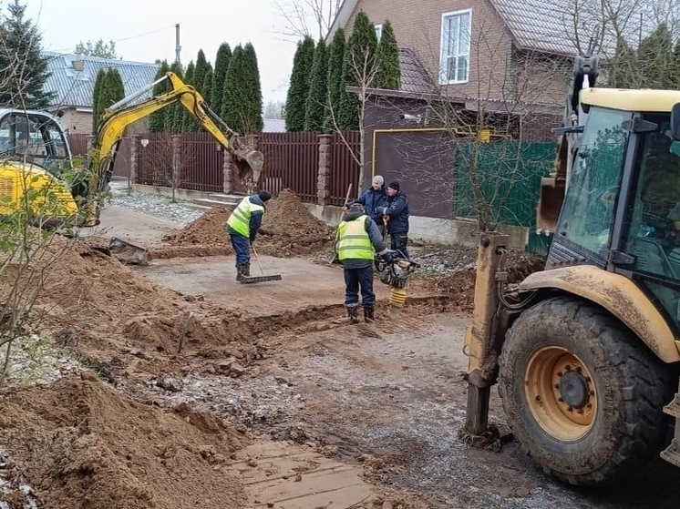 В деревне Барановка Псковского района построили газовые сети для 66 домов