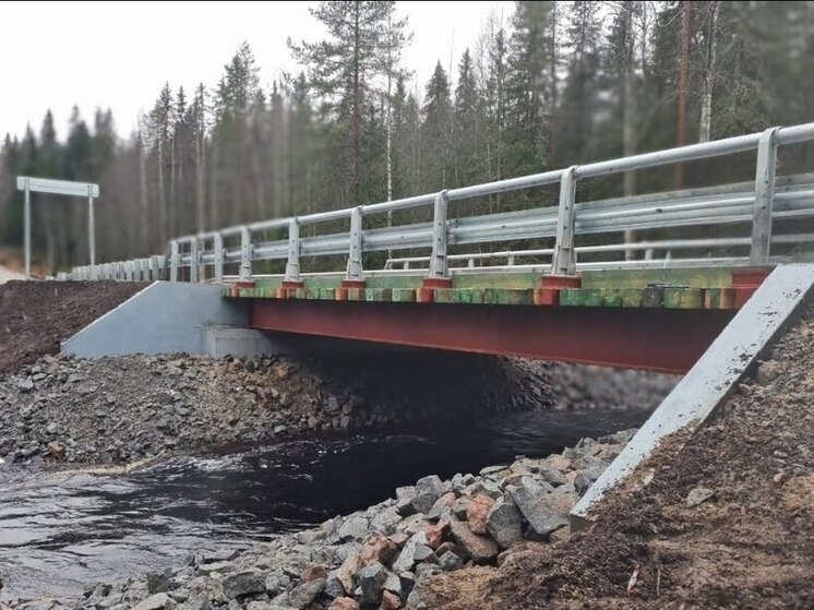 В Карелии введен в строй мост, соединяющий два района ресбулики