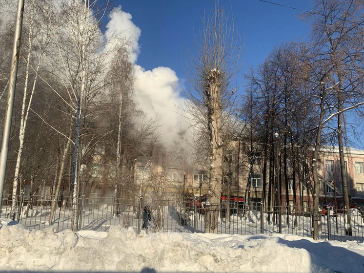 Пожар в педколледже Новосибирска произошёл из-за замыкания проводки