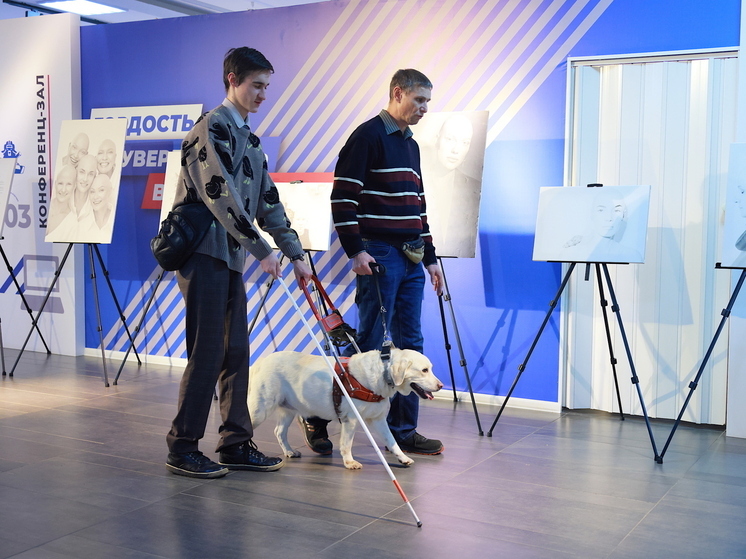 На II Всероссийском инклюзивном кинофестивале «Незримое кино» прошла встреча с участниками клуба «Хвостатый провожатый».