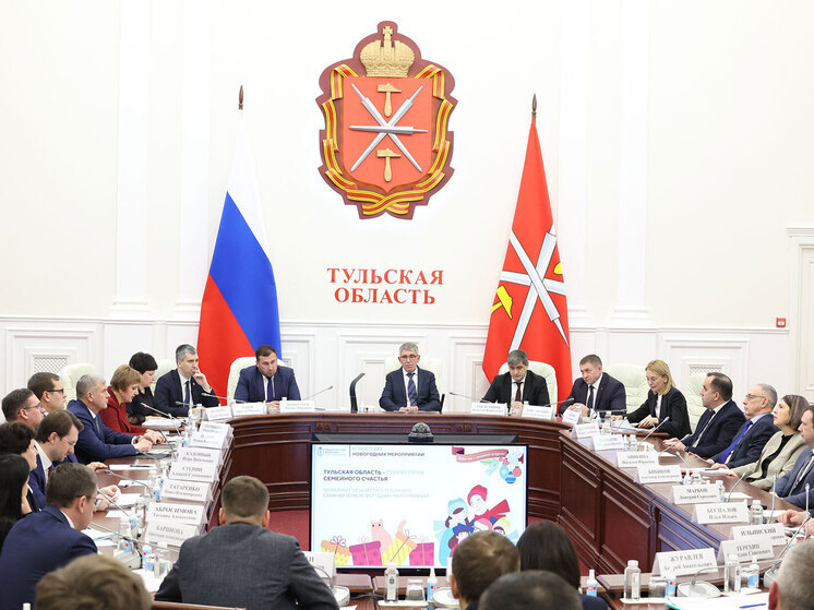 Новогодние мероприятия в Тульской области будут посвящены семейным ценностям и традициям