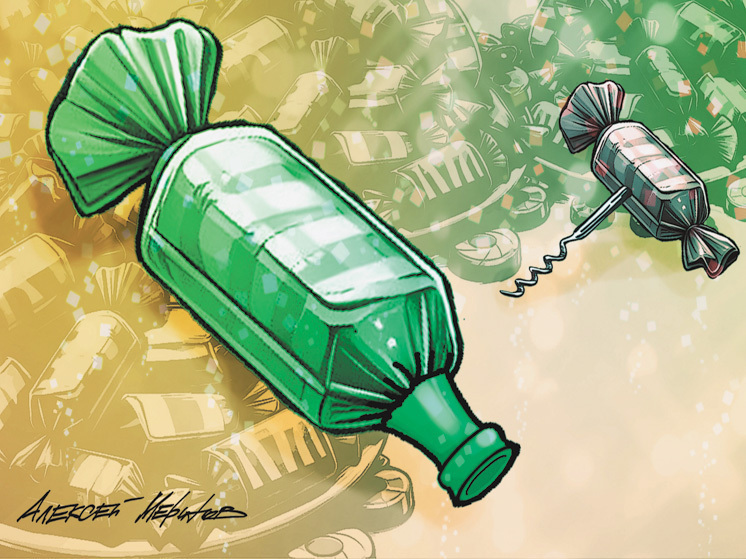 «Пьяные конфеты» стали популярны на детских утренниках