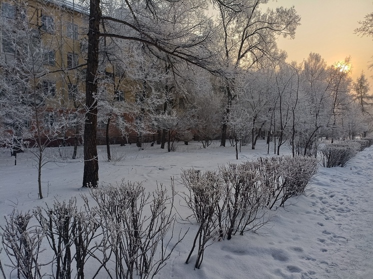 Морозы в Хакасии сдают позиции, но обещают вернуться