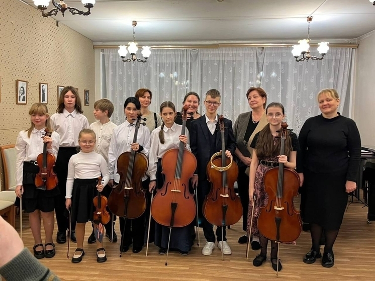 В Протвино прошел концерт струнного отдела