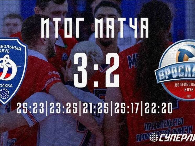 «Ярославич» проиграл матч московскому «Динамо»