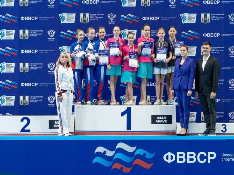 Полный комплект наград: приморские синхронистки победили на первенстве Дальнего Востока