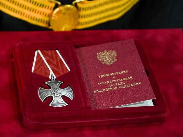 В Омске Виталий Хоценко и Сергей Махорин вручили ордена Мужества пограничнику и семье героя