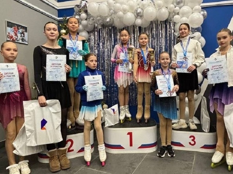 «Ростелеком» выступил партнером первенства Бурятии по фигурному катанию