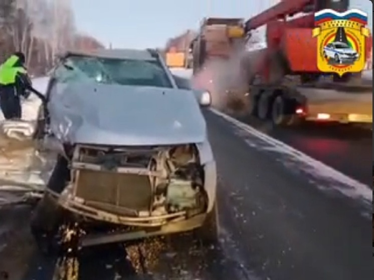 Пассажирка легковушки погибла в ДТП с грузовиком на курганской трассе