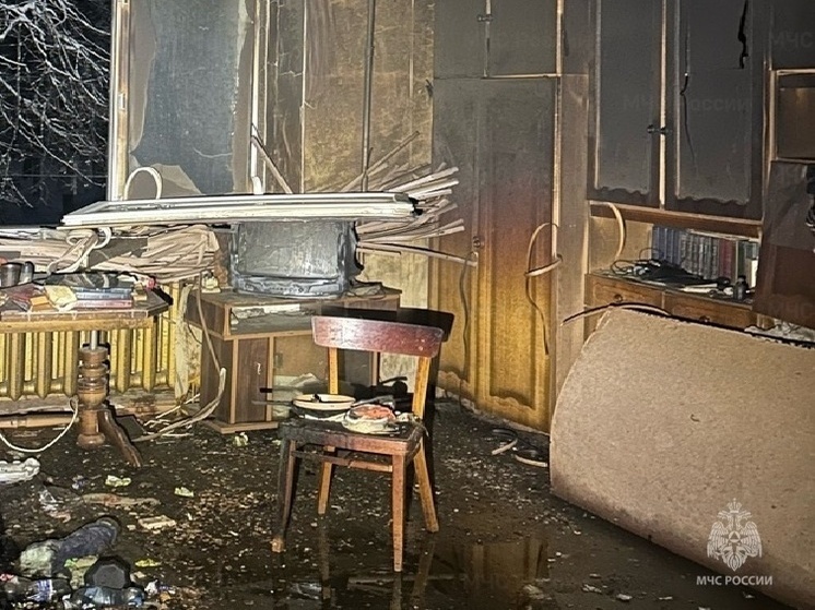 Брянские спасатели спасли семь человек при пожаре в Сельцо