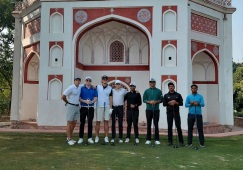 Московские гольфисты приняли участие в Днях Москвы в Индии: фото турнира