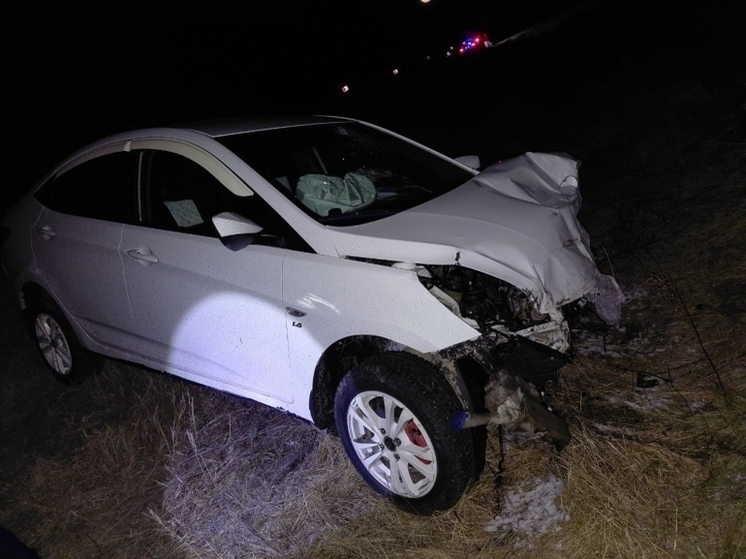 В Карсунском районе в лобовом столкновении пострадали два человека